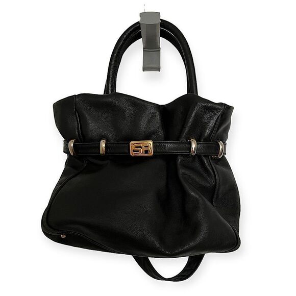 Sonia Rykiel black crossbody bucket bag - Picture 1 of 6